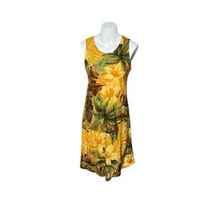 Hilo Hattie vintage Hawaiian sleeveless dress size S